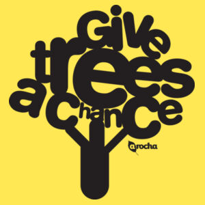 Give Trees A Chance BLACK - AS Colour Womens Maple Tee Design