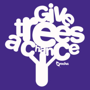 Give Trees A Chance WHITE - AS Colour Womens Maple Tee Design