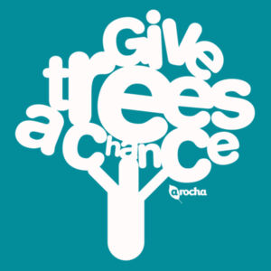 Give Trees A Chance WHITE - AS Colour Mens Staple T shirt Design
