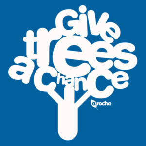 Give Trees A Chance WHITE - AS Colour Kids Youth T shirt Design