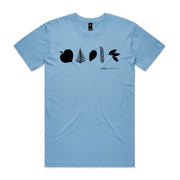 Leaves of Aotearoa BLACK - AS Colour Mens Staple T shirt Thumbnail