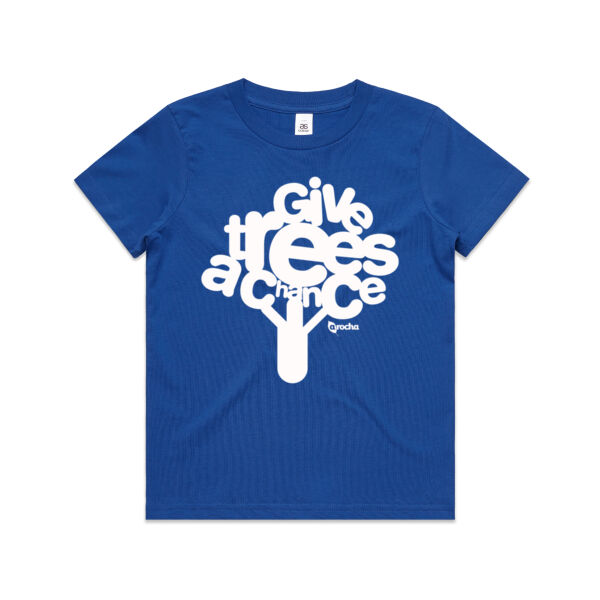 Give Trees A Chance WHITE - AS Colour Kids Youth T shirt Thumbnail
