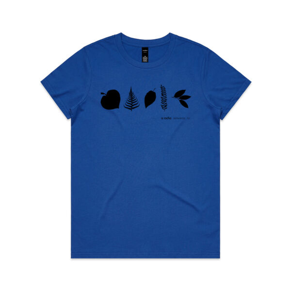 Leaves of Aotearoa BLACK - AS Colour Womens Maple Tee Thumbnail