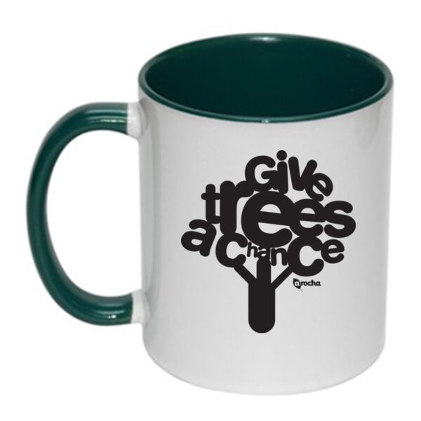 Give Trees A Chance - Inner Coloured Mug Thumbnail