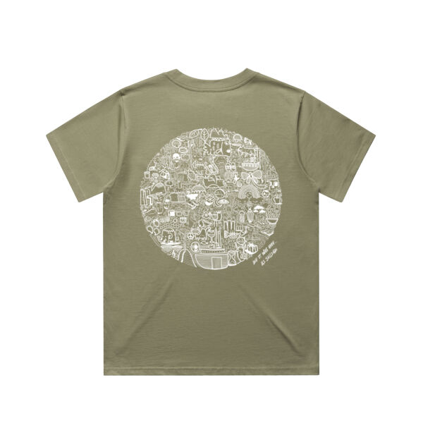 And It Was Good... WHITE LOGO - 4079 AS Colour Women's Classic Minus Tee Thumbnail