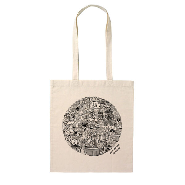 And It Was Good... BLACK LOGO - Tote Bag Thumbnail