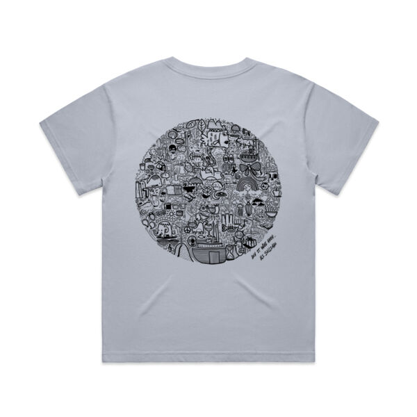 And It Was Good... BLACK LOGO - AS Colour Womens Martina Tee Thumbnail