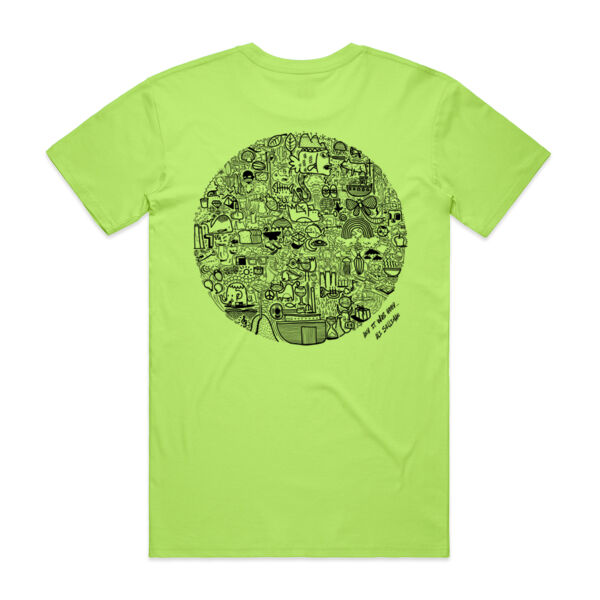 And It Was Good... BLACK LOGO - AS Colour Mens Staple T shirt Thumbnail