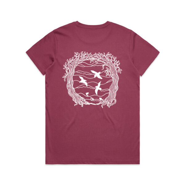 Living Water CS - AS Colour Womens Maple Tee Thumbnail