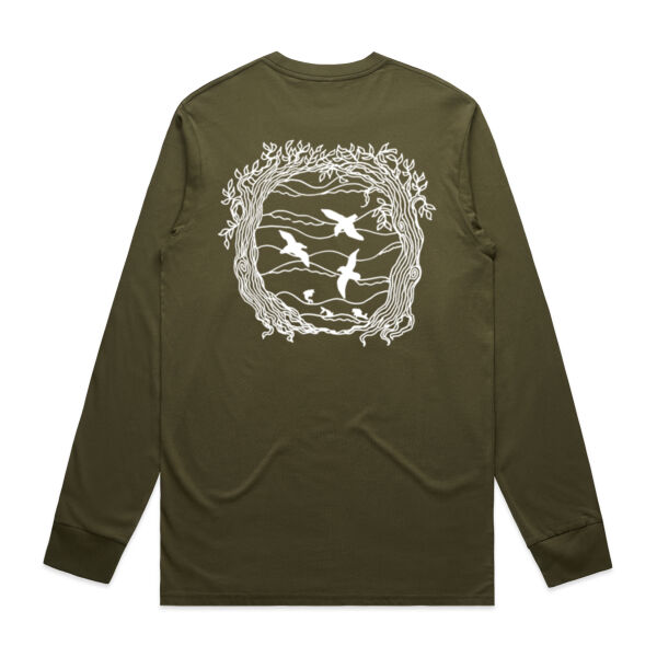 Living Water CS - AS Colour Mens Staple Longsleeve Tee Thumbnail